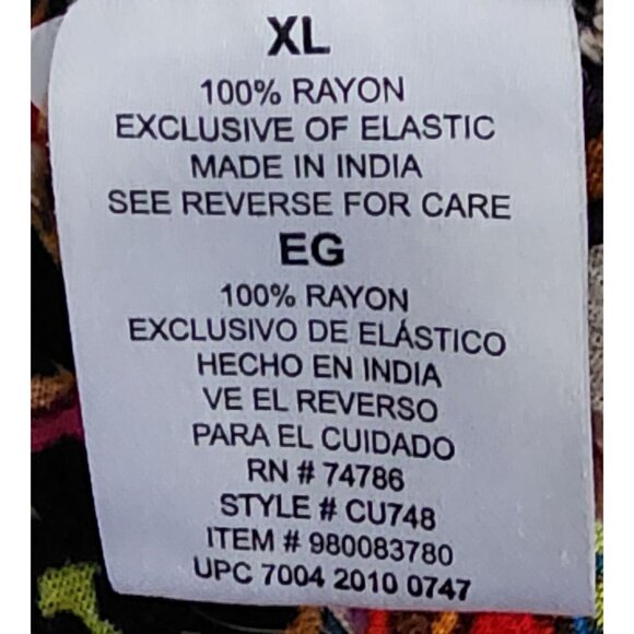 Bohemian Sleeveless V-Neck Maxi Dress By Bila XL - Picture 5 of 7